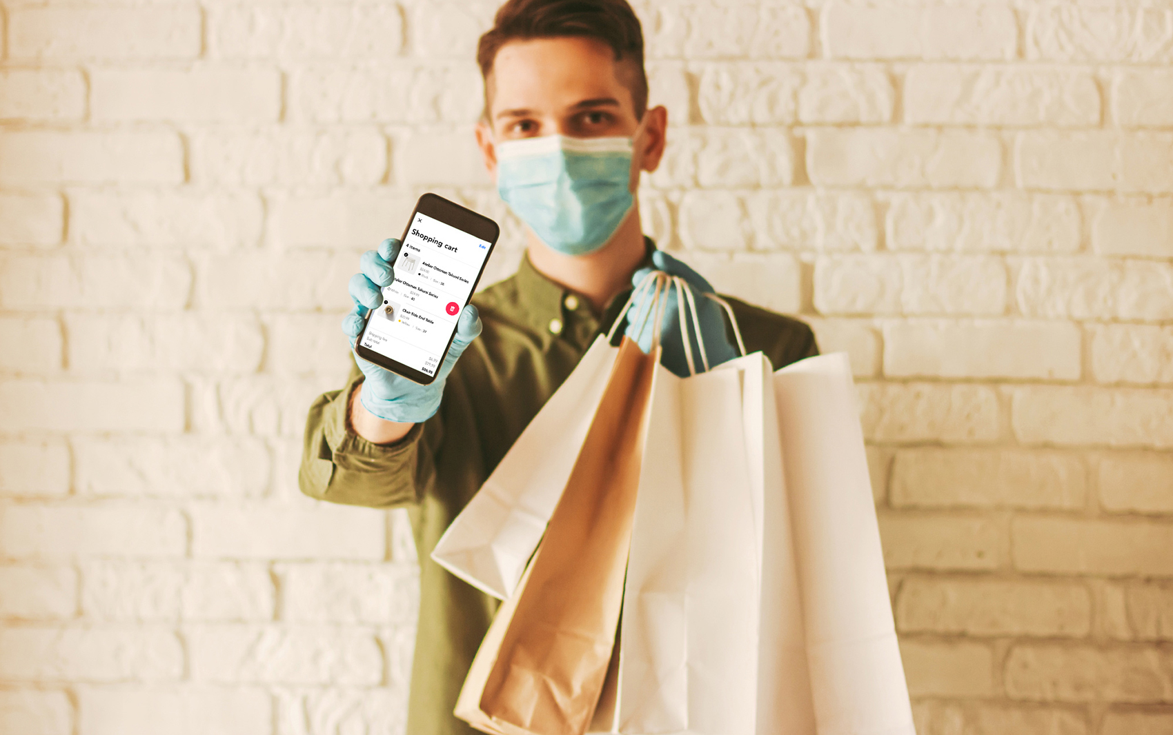 With the pandemic, shopping online has soared!
